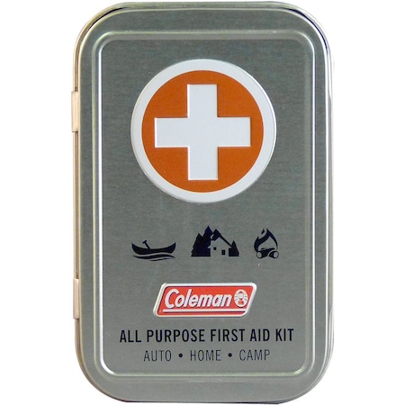 Wisconsin Pharmacal Co. 2023 Wpc Coleman All Purpose First Aid Tin WPC-7605